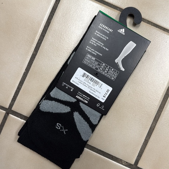 NWT Adidas Baseball Over the Calf Aeroready Compression OTC Soccer Socks Bundle - Picture 2 of 2
